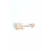 Zirkon Taşlı Metal Broş