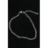 316L Çelik Figaro Model Gümüş Renk Erkek Bileklik