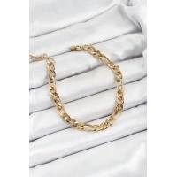 316L Çelik Gold Renk Zincir Erkek Bileklik