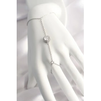 316L Çelik Gümüş Renk Kalp Model Şahmeran