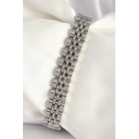 316L Çelik Gümüş Renk Zincir Model Erkek Bileklik