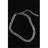 316L Çelik Klasik Model Gümüş Renk Erkek Bileklik