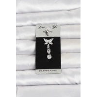 316L Cerrahi Çelik Sallantılı Kelebek Model Göbek Piercing