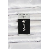 316L Cerrahi Çelik Sallantılı Yılan Model Göbek Piercing