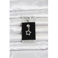 316L Cerrahi Çelik Sallantılı Yıldız Model Göbek Piercing