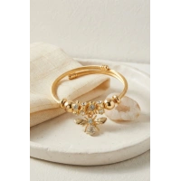 Arı Model Gold Renk Charm Bileklik