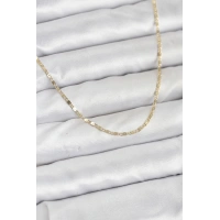 CM 14K Gold Renk Ezme Zincir Model 60 cm Kadın Kolye