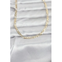 CM 14K Gold Renk Kuşgözü Zincir Model 60 cm Kadın Kolye