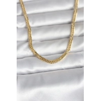 CM 14K Gold Renk Zincir Model 45 cm Kadın Kolye