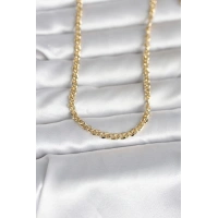 CM 14K Gold Renk Zincir Model 60 cm Kadın Kolye