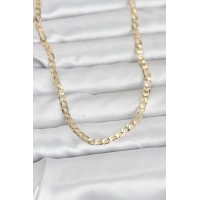 CM 14K Gold Renk Zincir Model 60 cm Kadın Kolye
