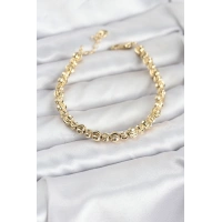 Dorika Model Pirinç Kadın Bileklik