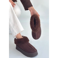 Edali Kahverengi Süet Bot