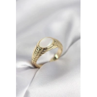 Gold Renk Vintage Model Kadın Yüzük
