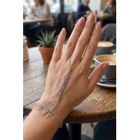 Gümüş Renk Pirinç Sarkıt Model Şahmeran
