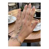 Gümüş Renk Pirinç Sarkıt Plaka Model Şahmeran