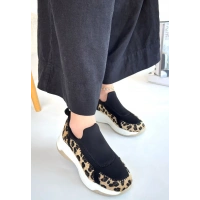 Kendy Leopar Süet Spor Ayakkabı