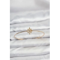 Kutup Yıldızı Model Gold Renk Bileklik