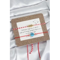 Marteniçka Bileklik 2li Nazar ve Kelebek Model