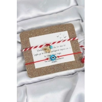 Marteniçka Bileklik 2li Nazar ve Kırlangıç Model