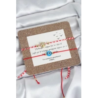 Marteniçka Bileklik 2li Yonca ve Nazarlı Model