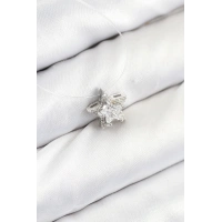 Misineli Yıldız Model Gümüş Renk Hayalet Kolye