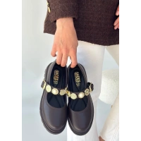 Okira Kahverengi Cilt Oxford Ayakkabı