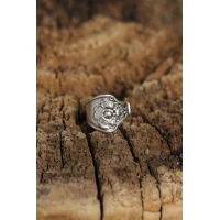 Otantik Çiçek Tasarımlı Ayarlamalı Kadın Yüzük