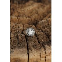 Otantik Emoji Tasarımlı Ayarlamalı Kadın Yüzük