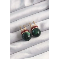 316L Çelik Gold Renk Zirkon Taşlı Vintage Model Kadın Kolye