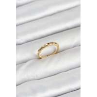 Pirinç Gold Renk Renkli Zirkon Taşlı Kadın Yüzük