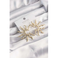 316L Çelik Gümüş Renk Zincir Zirkon Taşlı Halka Model Kadın Kolye