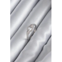 Pirinç Gümüş Renk Zirkon Taşlı Yılan Model Kadın Yüzük