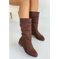 Plod Kahverengi Süet Çizme