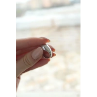 Punta Zirkon Taşlı Rodyum Kaplama Kadın Yüzük