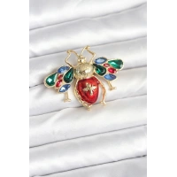 Süslü Arı Model Broş