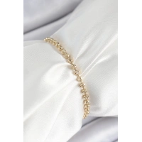 Xuping Pirinç Dorika Model Gold Renk Kadın Bileklik