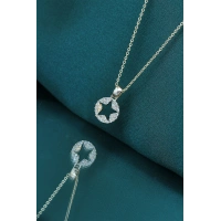 Yıldız Tasarım Gold Renk Kadın Kolye