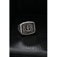 Ayarlanabilir Çapa Model Erkek Yüzük