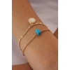 Gold Renk 2li Kadın Bileklik