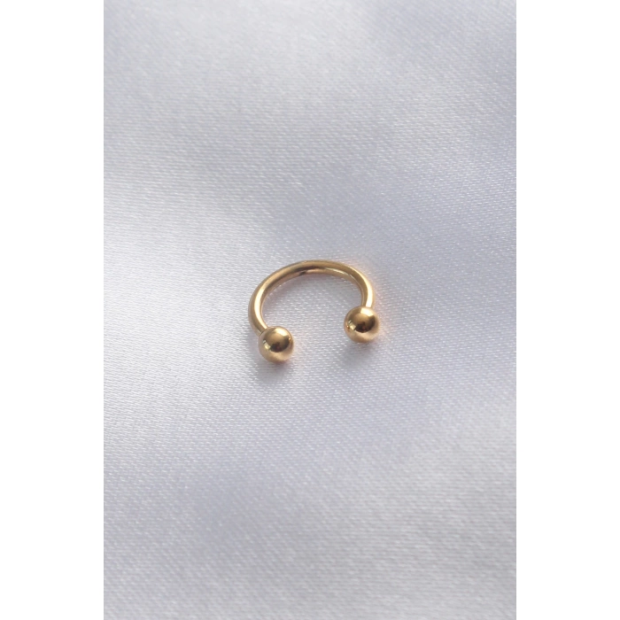 316L Cerrahi Çelik Gold Renk Minimal Toplu Piercing