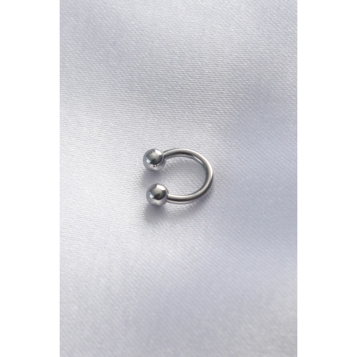 316L Cerrahi Çelik Minimal Gümüş Renk Halka Piercing