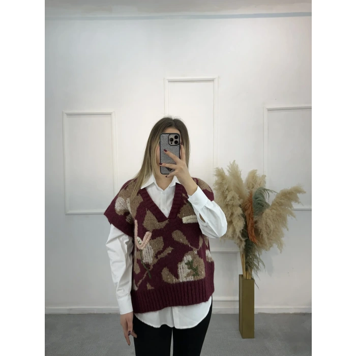 Allew Gömlekli Tasarım Süveter