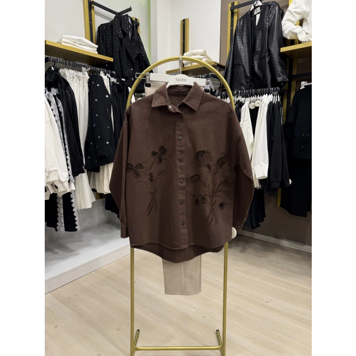 Qrly Nakış Detaylı Ceket