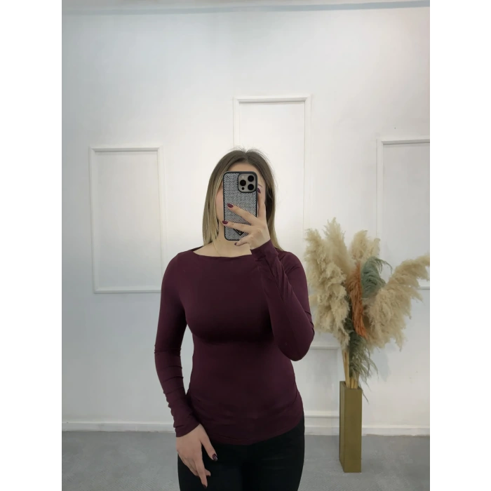 Pytor Degaje Yaka Yan Büzğülü Body