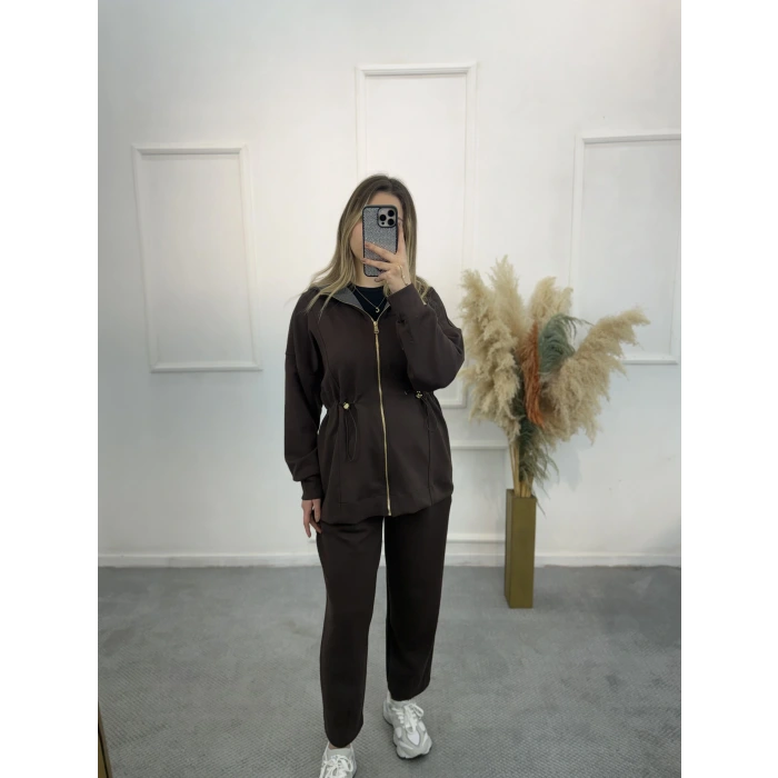 Orj.Marka Bağcıklı Kapişonlu İkiliTakım