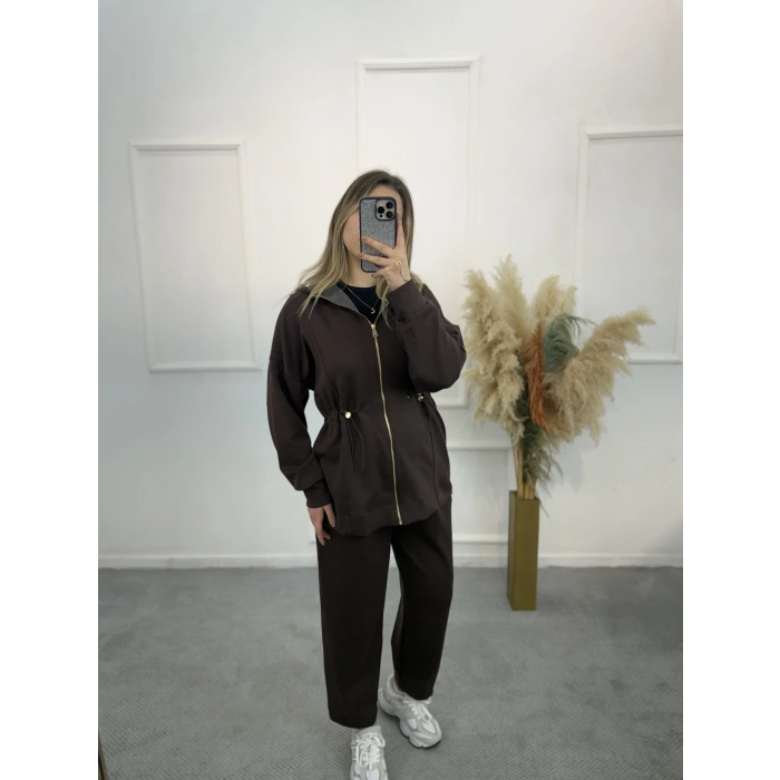 Orj.Marka Bağcıklı Kapişonlu İkiliTakım