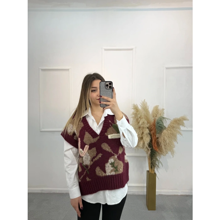 Allew Gömlekli Tasarım Süveter