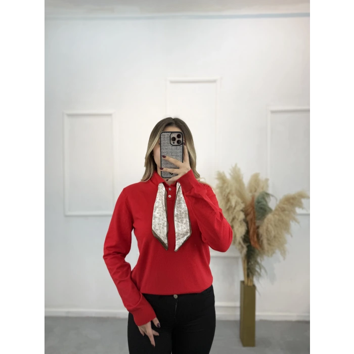 Fularlı Premium Seri Kazak