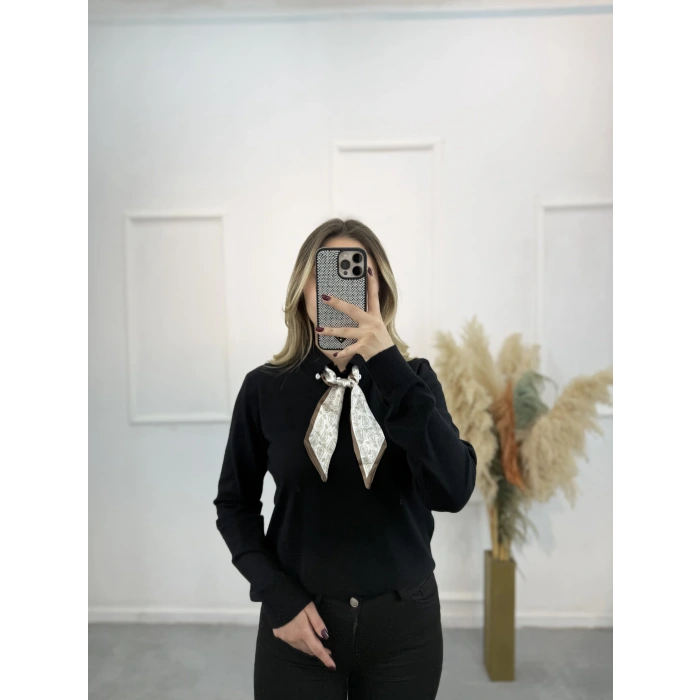 Fularlı Premium Seri Kazak